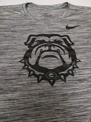 Georgia Bulldogs Dri Fit Nike T Shirt Size Large