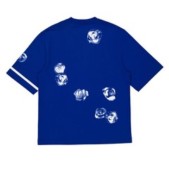Burberry Rose Print Cotton Jersey T-Shirt