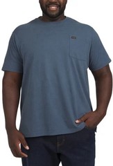 Wrangler Big & Tall Men’s Pocket Tee Blue Gray Red OR Brown XLT, XXLT or 3XL NWT
