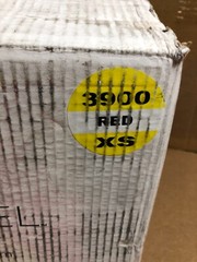 Next Level Apparel Unisex Shirt Crew Neck Blank Red T-Shirt 3900 XS Box of 72 ~