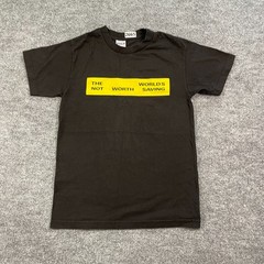 Y2K FUCT The Worlds Not Worth Saving Skater Shirt Small 17×24 Skatewear