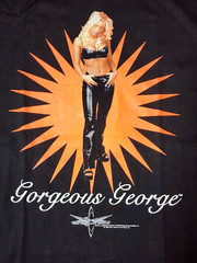 Vintage 1999 WCW Gorgeous George T Shirt Tee Macho Man Size XL RARE – DRY ROT