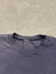 VTG Faded Selvedge Front Pocket Worn Cotton Blank Single Stitch T-Shirt Sz M