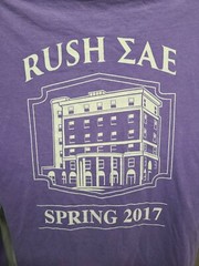 2017 EAE Spring Rush Adult Medium Purple TShirt