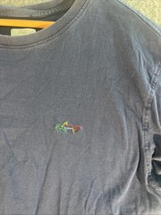 Lovely Greg Norman Short Sleeve Malibu Blue Cotton T-Shirt- Men’s Size XXL