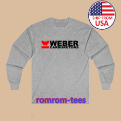 Weber Racing Carburetors Gray Size S-3XL