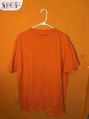 Orange Vintage Humuhumunukunukuapua’a Hawaii Fish Graphic Tee Size L