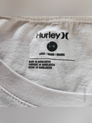 E21 Hurley Light Pink T-shirt with Navy Logo