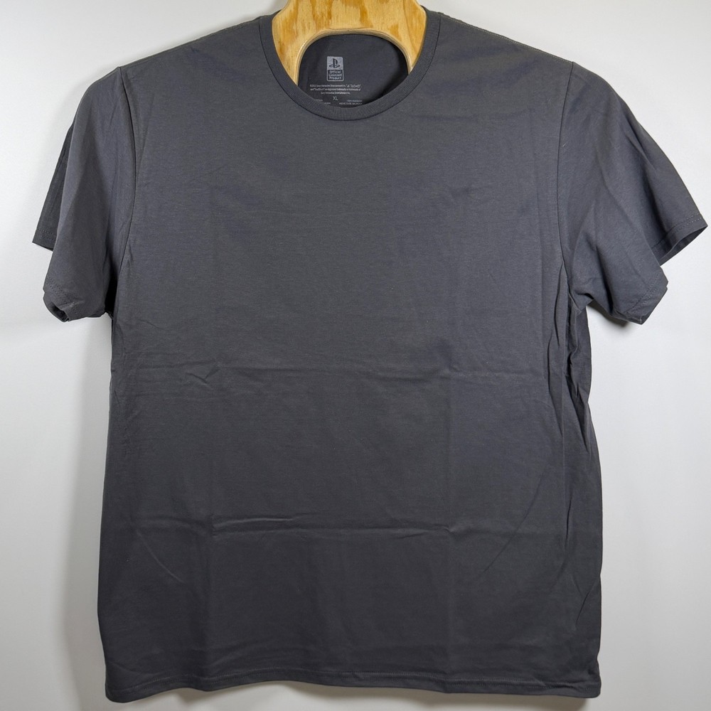 Basic Gray Official Playstation T-Shirt XL Men’s Short Sleeve NWOT