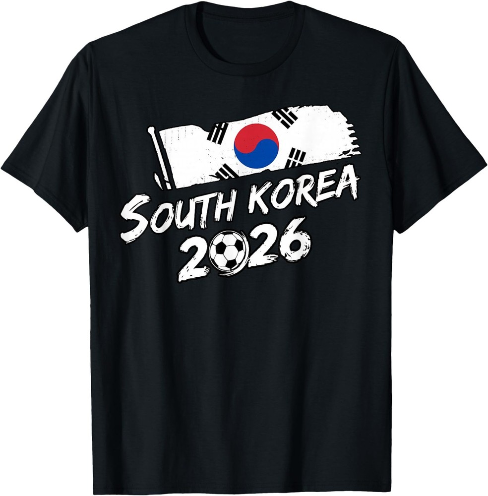 South Korea Soccer Football Game Player South Korean Flag T-Shirt