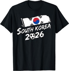 South Korea Soccer Football Game Player South Korean Flag T-Shirt