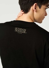 [Graniph] Bravely Default / Octopath Traveler Departure | T-Shirt Black SS-XXL