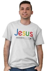 Christian Faith Jesus Seek and Ye Shall Find Womens or Mens Crewneck T Shirt Tee