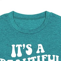 Women Teacher Life Shirt Teacher Gift Short Sleeve Shirts It s a Medium Cyan1
