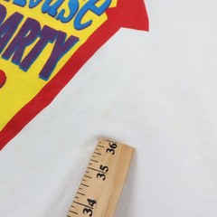 Vintage House Party 3 Movie Promo T-Shirt OSFA Long White 90s Murina USA Made