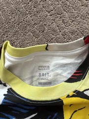 Bait X Marvel Jim Lee Men’s Colossus Short Sleeve Tee Size Medium