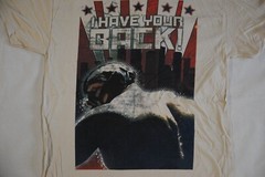 Batman The Dark Knight Rises Bane Beige T-Shirt M Short Sleeve New Official