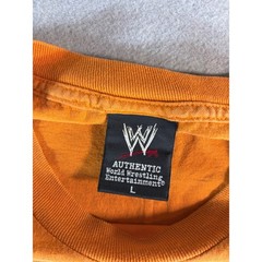 WWE John Cena Never Give Up Cenation Orange Graphic T-Shirt Mens Large