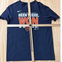 Nike Chicago Bears 2025 NFC North Champions Been There Won That Navy Shirt Large