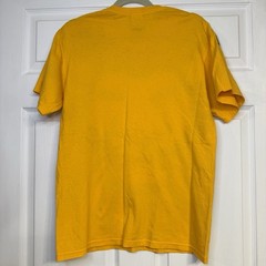 Disney Lion King Broadway Musical Simba Graphic Tee Shirt M Yellow