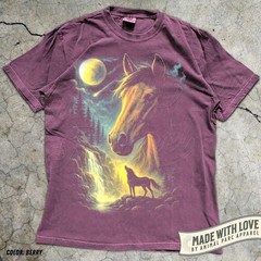 Western Cowboy Horse Comfort Tee