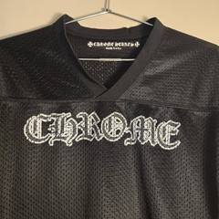 Chrome Hearts Long Sleeve Jersey Style Men S Designs Back & Sleeves Shirt
