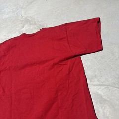 Vintage 80s Disney Mickey Mouse T-Shirt SZ L Genus Red Made in USA Graphic