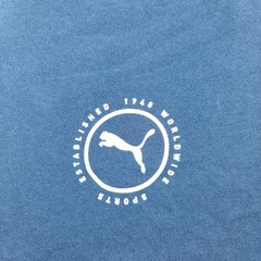 UMA Mens XXL Long Sleeve Graphic T-Shirt Blue “Established 1948” Big Logo