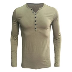 Zonbailon men’s t-shirt solid color moisture wicking quick dry soft long sleeve