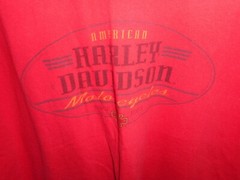 2001 Harley Davidson Beefy R.K. Stratman Red Low Country HD Cotton T-Shirt XL