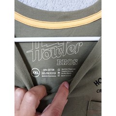 Howler Brothers Shirt Mens XXL Creative Creatures Graphic Pocket Tee Green 2XL