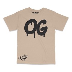 Urban Hip Hop Design Style Black Men’s T Shirt OG King Graffiti Graphic Tees