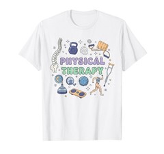 Physical Therapy PTA Retro Groovy PT Exercise DPT Therapist T-Shirt