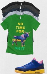 Shirt to match Jordan 3 OG Retro x Jordan 3 SP “Brazil” No BS Matching Tee