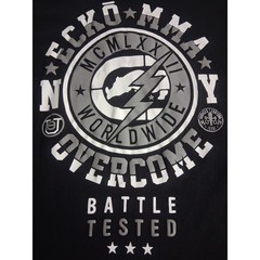 Ecko Unltd MMA Overcome Battle Tested Graphic T-Shirt Black Mens 3XL Rhino Logo
