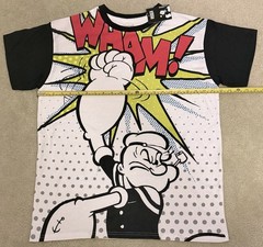 Popeye sailer man’s T-shirt, adult size large, unisex