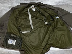 Beretta Size 40 Jacket Coat Men’s Olive Waterproof Italy Hunting