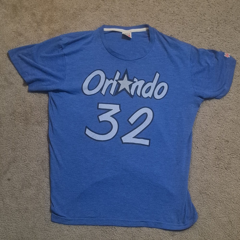 Homage Orlando Magic Shaquille O’Neal Made In USA Vintage T-Shirt Men’s Large 32
