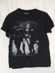 Harley Quinn Batman DC Comics Black Graphic T-Shirt Size Medium