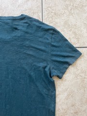 Converse Allstars Men’s Short Sleeve T-Shirt Music Happens Band XL Navy Fade Tee