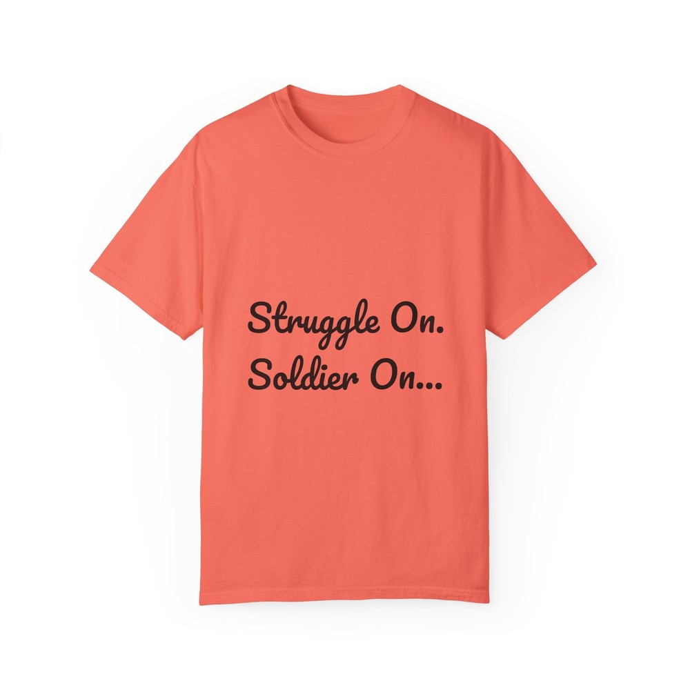 Military Inspiration Tee, Soldier Motivation Shirt, Brave Forces Apparel, Army