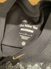 Nike NBA Champions New York Knicks 2026 Crystal Rhinestone Tshirt Black Sz Large