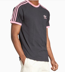 NEW MENS ADIDAS ORIGINALS 3-STRIPES CALIFORNIA TREFOIL SHIRT ~SIZE 2XL KA56 PINK