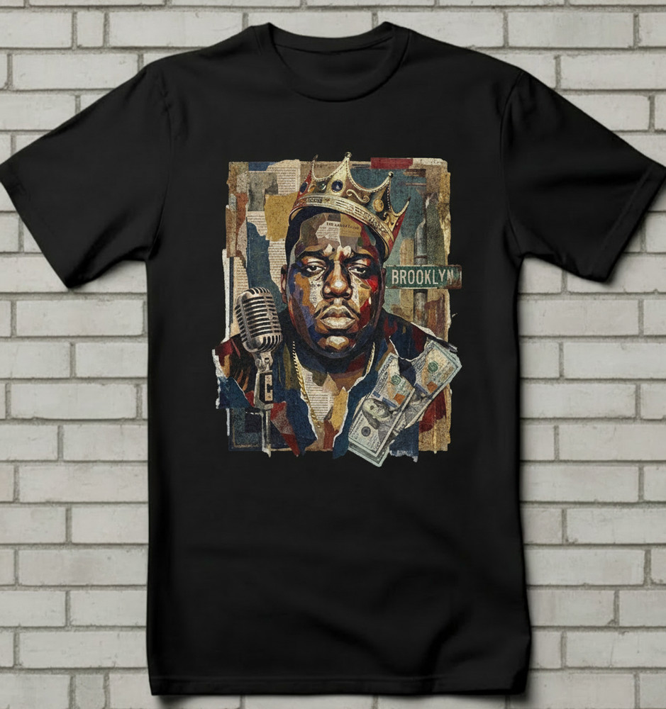 NOTORIOUS BIG CUSTOM DESIGN – T-Shirt Size S-5XL