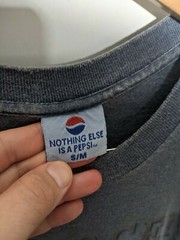 Vintage 90s Pepsi 100 Percent Guaranteed Single Stitch Shirt S/M