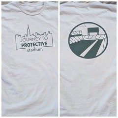 Protective Stadium SHIRT (23.5×29) Birmingham Alabama UAB Football USFL Stallion
