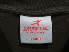 Bruce Lee x Shoe Palace Black T-shirt Size Men’s Large “Be Like Water”