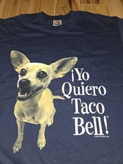 NEW Vtg. 1998 Yo Quiero Taco Bell Dog T-Shirt Sz. Large NOS Fruit Of The Loom
