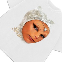 Doja Cat T-Shirt Amala Paint The Town Red Custom Graphic Big Face Cat T-Shirt