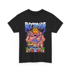 Trippy Psychedelic Magic Mushroom Hippie Art Men T-Shirt